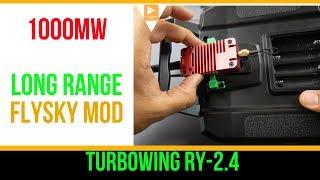 FlySKy Long Range Amplifier Mod [PART 1] //  Turbowing RY-2.4 Radio Signal Amplifier Booster