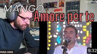 METALHEAD REACTS| MANGO - Amore per te. Live 1999