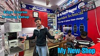 My New Shop Setup || Edge Course Setup || Laser Machine का काम Free में सीखे