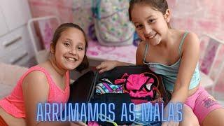 Arrumando as malas para o Rio de Janeiro - Vlog das Gêmeas