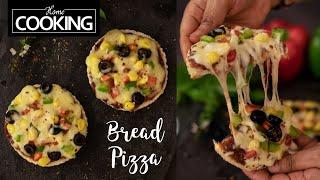 Bread Pizza | Quick Pizza | Homemade Pizza