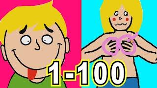 Just Draw level 1 - 100 Android Gameplay Walkthrough HD