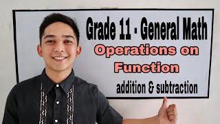 Operation on Functions I Señor Pablo TV