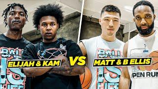 He Caught FIRE... Kam & Elijah vs B Ellis & Matt Lee 2v2