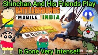 Shinchan Plays BGMI With His Friends (Classic Erangle) It Gone Very Intense Must Watch