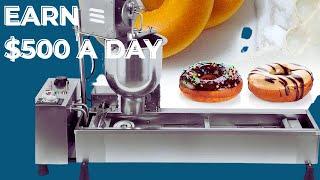 HOW TO START A DONUT BUSINESS WITH THIS MACHINE