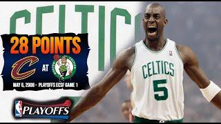 Kevin Garnett 28 points - 2008 ECSF Game 1 - Cleveland Cavaliers at Boston Celtics