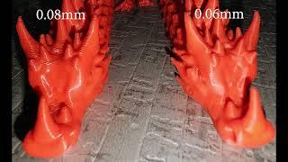 Bambu Lab X1C 0.2mm Nozzle vs 0.4mm Nozzle Comparison