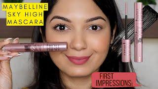 ***1st Impressions of Maybelline "SKY HIGH" Mascara | Makeupfashionrevival