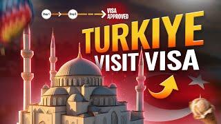 How to apply for Turkey visit visa | Turkiye tourist visa 2024