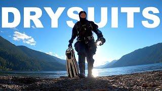 Dry suit diving - Dry suit options featuring DUI Drysuits