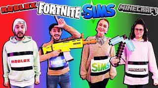 WENN GAMES ECHTE PERSONEN WÄREN...Roblox, Minecraft, Sims, Fortnite in Real Life!