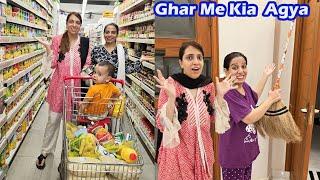 Is Month Grocery Shopping Krne K Lye Paisy Kaha Se Aye | Ayesha Ne Aj Ks Ko Mara ? I Ayesha & Momina