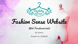 Jessica Web Fundamentals Website Video