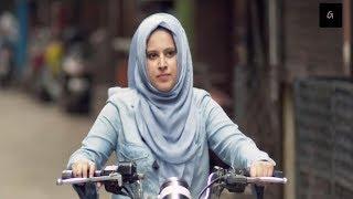 Most Satisfying Video | Muslim Girl+Hijab+Riding Bike