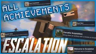 NEW UNTURNED ESCALATION - FULL ACHIEVEMENT GUIDE