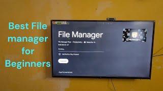 File Manager Plus in Mi TV | Best file manager for Beginners in TV | 