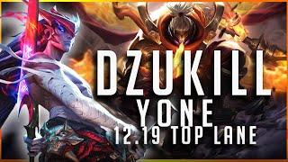 Dzukill - Yone vs Jax TOP Patch 12.19 - Yone Gameplay