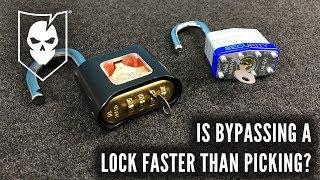 Is Bypassing a Lock Faster Than Picking?