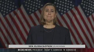 Elissa Slotkin delivers Democratic response