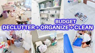 NEW! DECLUTTER + ORGANIZE + CLEAN WITH ME | CLEANING MOTIVATION | HOME ORGANIZATION | DOLLAR TREE