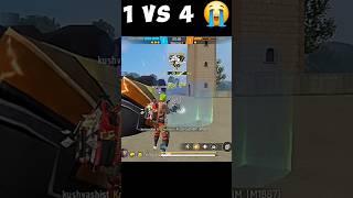 1 VS 4 CLUTH Kush gaming on fire  #freefire #foryou #foryoupage #viral #kush gaming