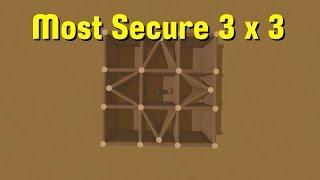 Unturned Base Build - Most Secure 3 x 3