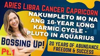 Aries, Libra, Cancer & Capricorn  deserve mo ang 20 years na abundance,  peace & financial freedom