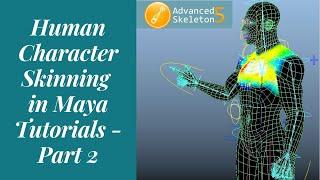 Human Character Rig   Maya Tutorials    Part 2