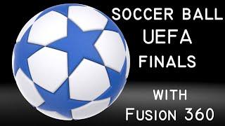 Watch This Fusion 360 Soccer Star Ball Tutorial to Ace the UEFA Championship Final!