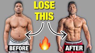 How To Lose Stubborn Belly Fat Fast (3 STEPS) | Diet & Exercise & Tips