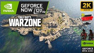 Call Of Duty Warzone 3 Rebirth Island FPS TEST Geforce Now mit RTX 4080!