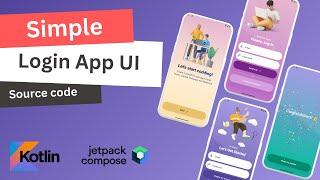 Jetpack Compose tutorial for beginners: Simple Login App UI