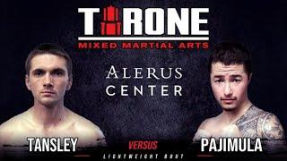 Brodie Tansley vs Isaiah Pajimula Throne MMA