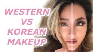 KOREAN vs WESTERN STYLE MAKEUP