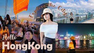 HONGKONG VLOG: Experience Victoria harbor Sunset Cruise | Sheen Meja