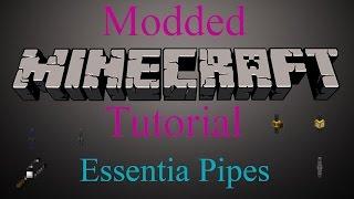 Modded Minecraft Tutorial - Essentia Pipes