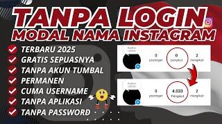 CARA MENAMBAH FOLLOWERS INSTAGRAM GRATIS PERMANEN TANPA LOGIN 2025