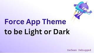  HACK - Force Maui App to be Light or Dark Mode! 