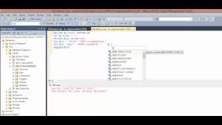 MS SQL 2013 - How to fix error Must declare the scalar variable