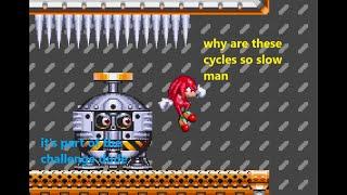 [TAS] Sonic 3 & Knuckles Hard Bosses Edition 2 No Left or Right in 47:51 by Tuffcracker