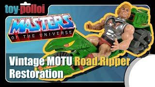 Vintage He-Man MOTU Road Ripper restoration - Toy Polloi