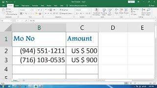 How to Add Currency Symbol Automatically in Excel