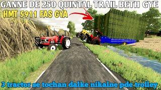 farming simulator 22 Indian mod challenge Hindi HMT 5911 fas gya 3 tractor se tochan dalke nikala