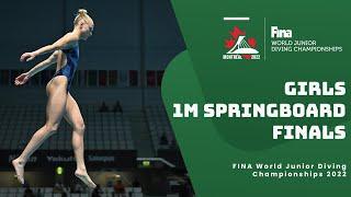 LIVE | Diving | FINALS | Girls (16-18 Years old) | 1m Springboard | World Junior Championships 2022