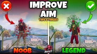 HOW TO IMPROVE AIM FOR MORE HEADSHOTS IN CLOSE RANGE FIGHTS(Pubgm/Bgmi) TIPS & TRICKS.