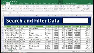 how to create a filtering search box for your excel data vba