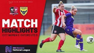 HIGHLIGHTS: Exeter City Women 0 Oxford United Women 3 | Exeter City Football Club