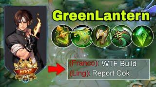 Valir New FreeStyle Build "Green Lantern" ‼️ 100% OVER POWER  (Must Try)