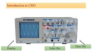 Digital Storage Oscilloscope (DSO)